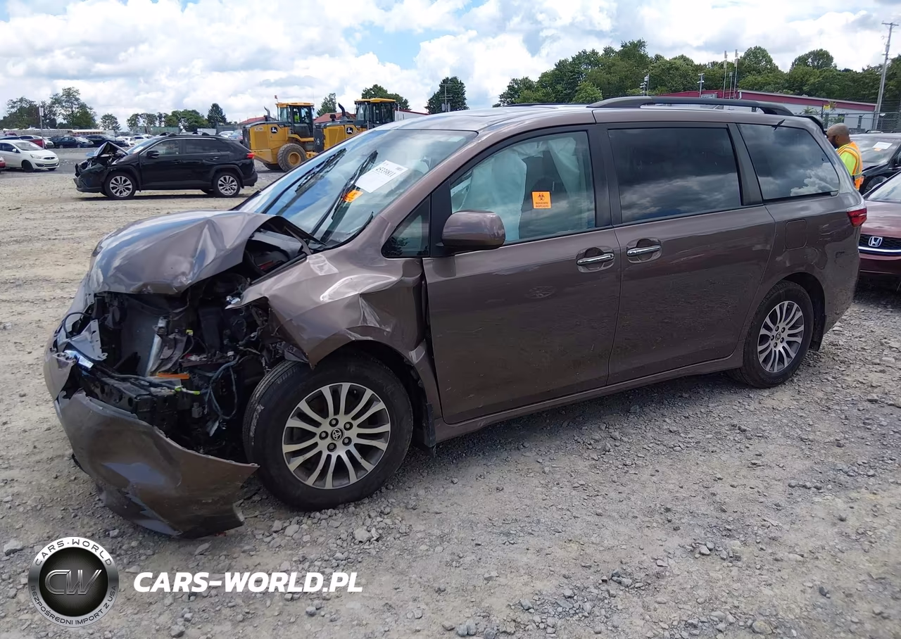 2020 Toyota Sienna Xle Premium VIN:5TDYZ3DC2LS080188 - 2