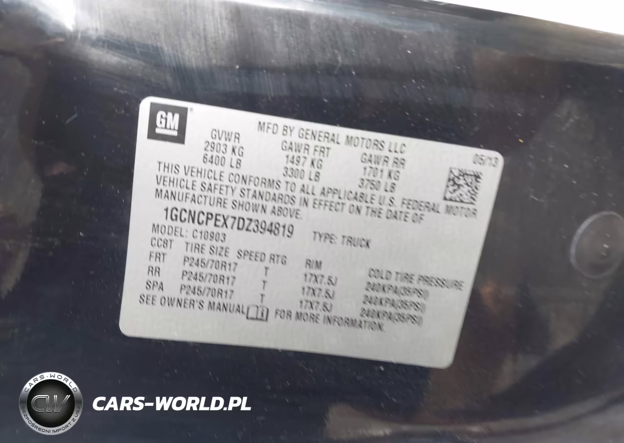 2013 Chevrolet Silverado 1500 Work Truck VIN:1GCNCPEX7DZ394819 - 9
