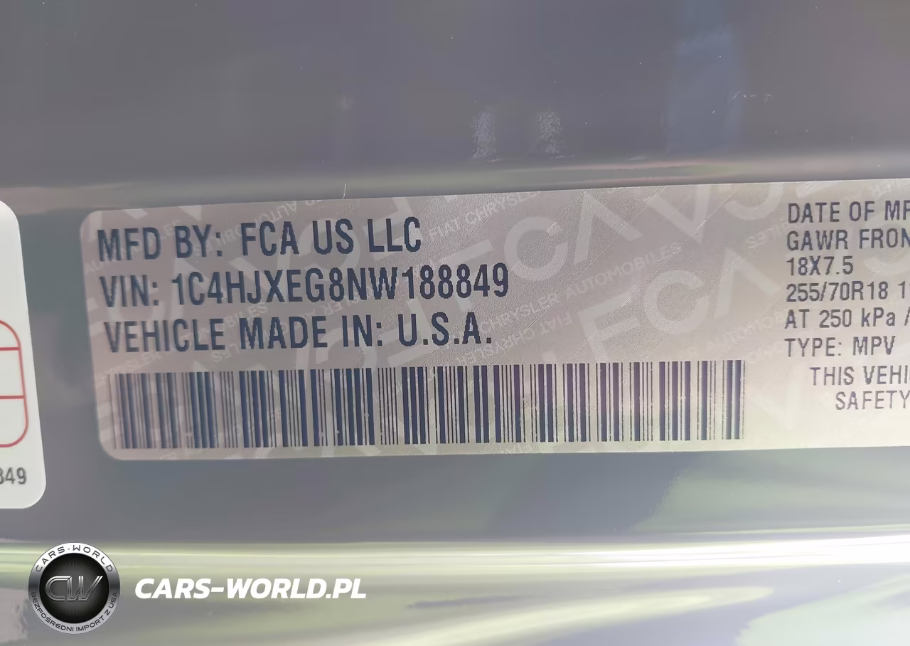 2022 Jeep Wrangler Unlimited Sahara Altitude 4X4 VIN:1C4HJXEG8NW188849 - 9