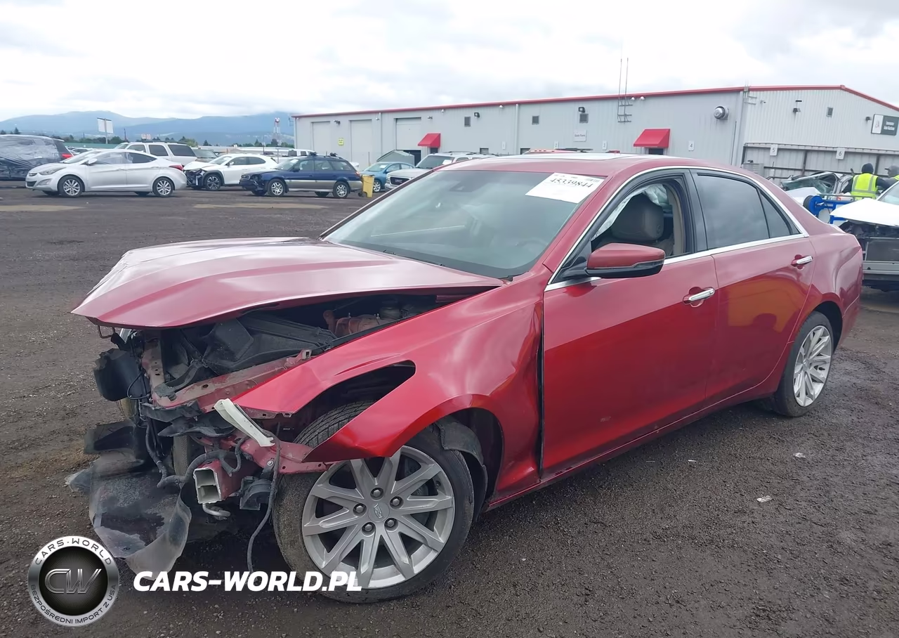 2015 Cadillac Cts Luxury VIN:1G6AR5S3XF0131852 - 2