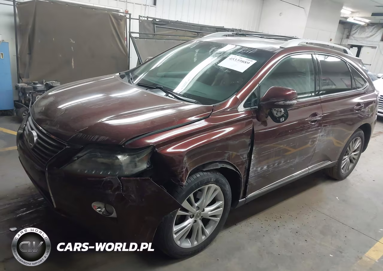 2013 Lexus Rx 350 VIN:2T2ZK1BA0DC111247 - 2