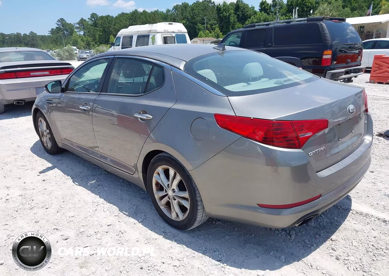 2013 Kia Optima Lx VIN:5XXGM4A77DG223615 - 3
