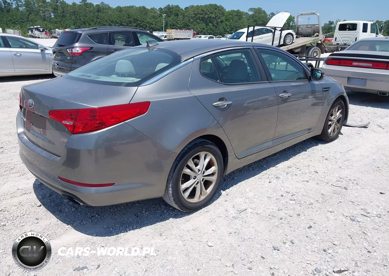 2013 Kia Optima Lx VIN:5XXGM4A77DG223615 - 4