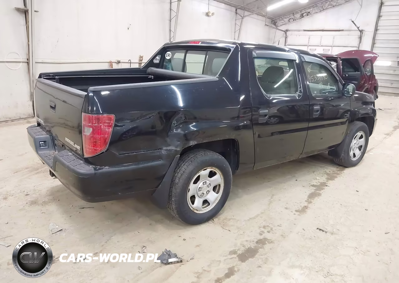 2009 Honda Ridgeline Rt VIN:5FPYK162X9B104187 - 4