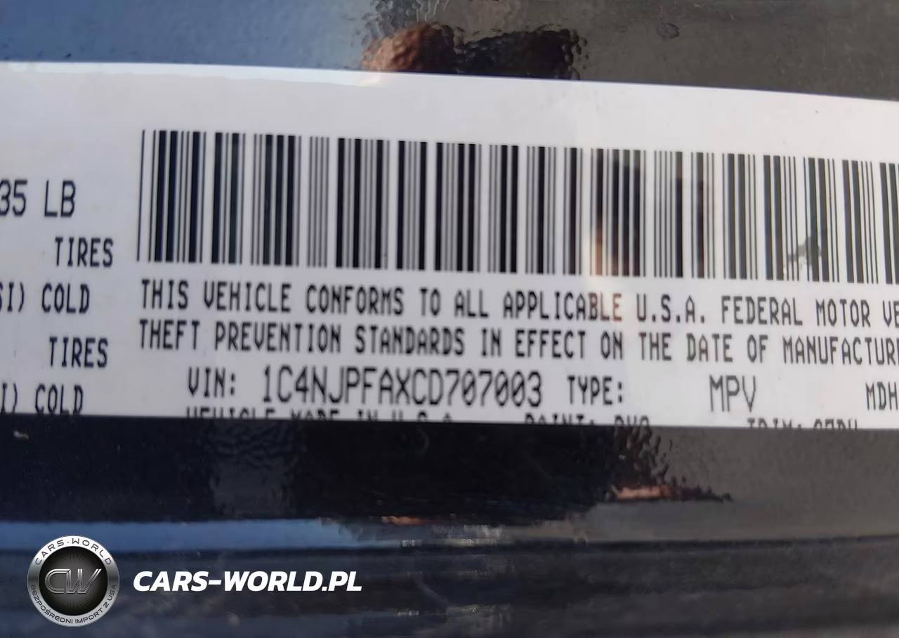 2012 Jeep Patriot Latitude VIN:1C4NJPFAXCD707003 - 9