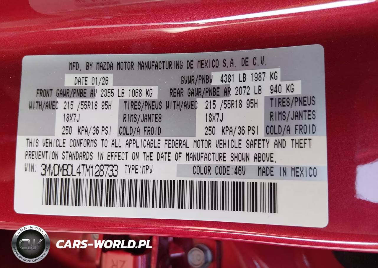2026 Mazda Cx-30 2.5 S Premium VIN:3MVDMBDL4TM128733 - 9