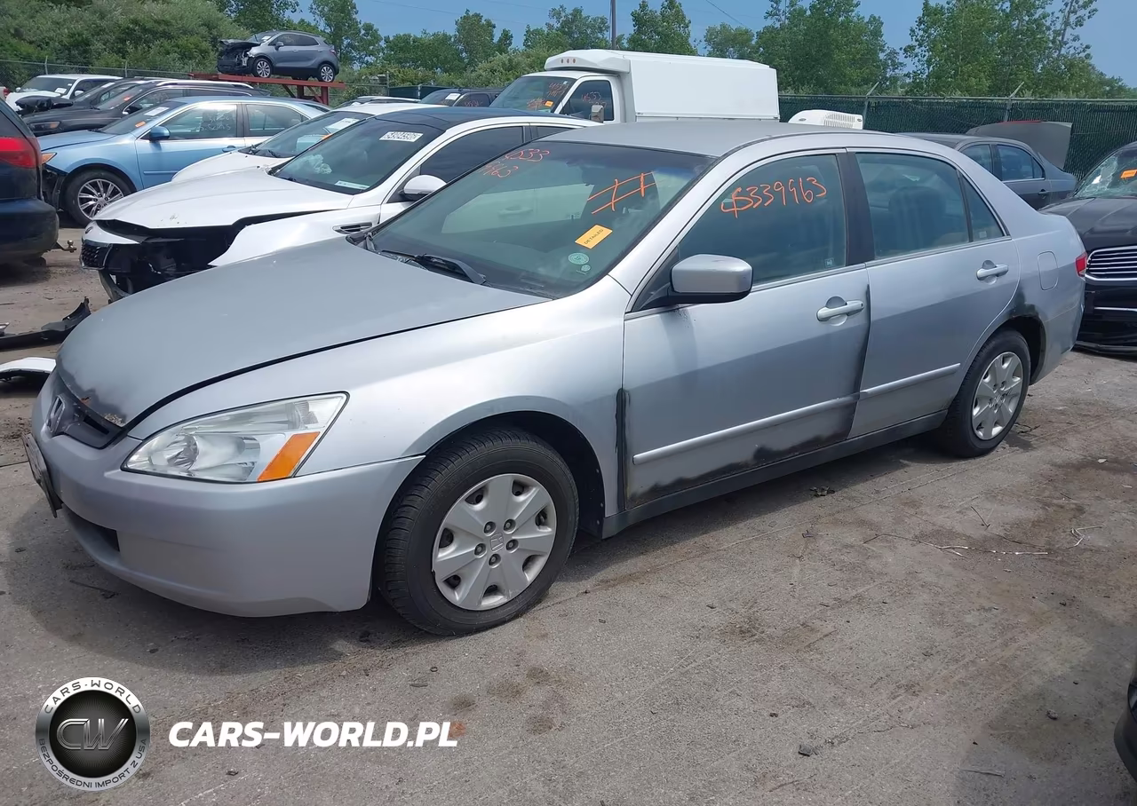 2003 Honda Accord 2.4 Lx VIN:1HGCM56303A143191 - 2