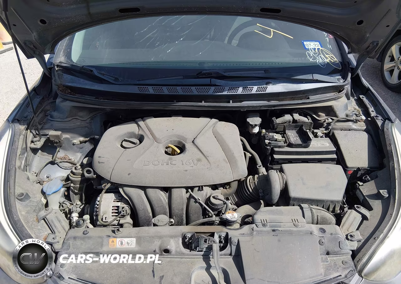 2014 Hyundai Elantra Se VIN:5NPDH4AEXEH502374 - 10