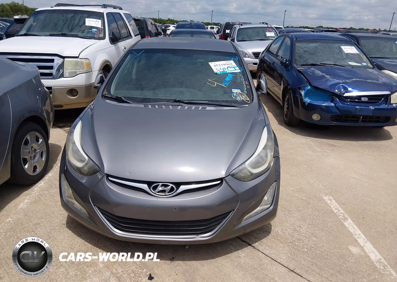 2014 Hyundai Elantra Se VIN:5NPDH4AEXEH502374 - 13