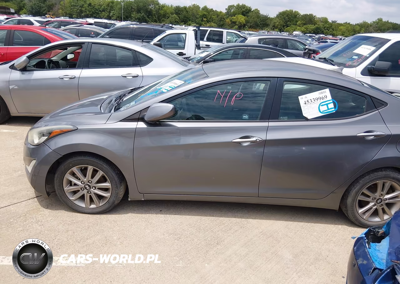 2014 Hyundai Elantra Se VIN:5NPDH4AEXEH502374 - 15