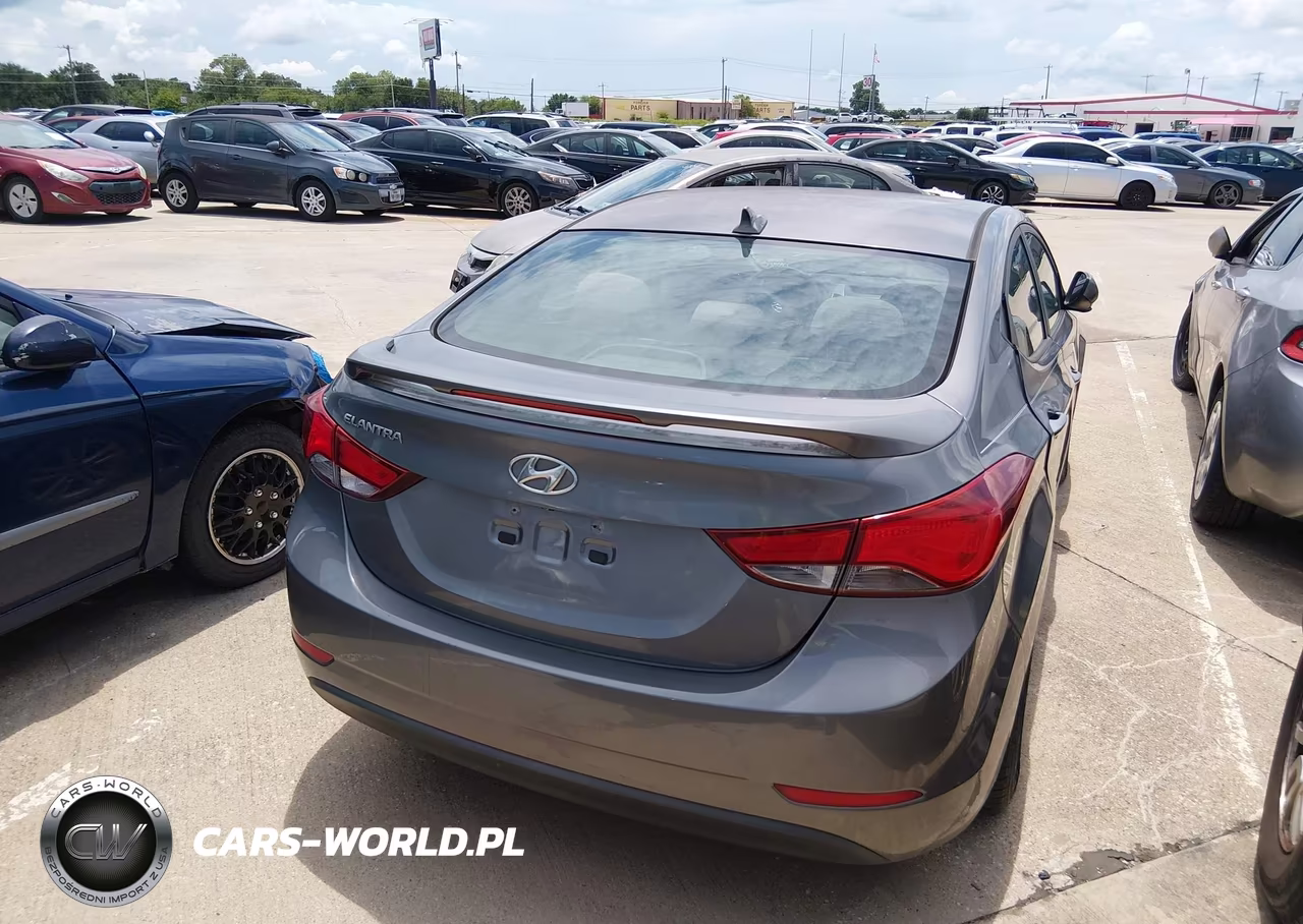 2014 Hyundai Elantra Se VIN:5NPDH4AEXEH502374 - 17