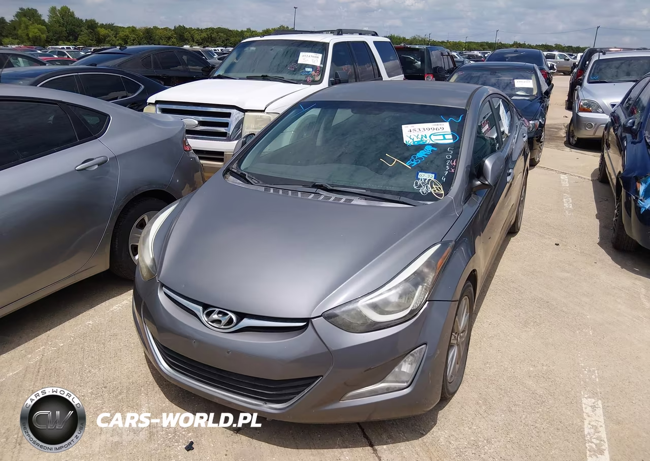 2014 Hyundai Elantra Se VIN:5NPDH4AEXEH502374 - 6