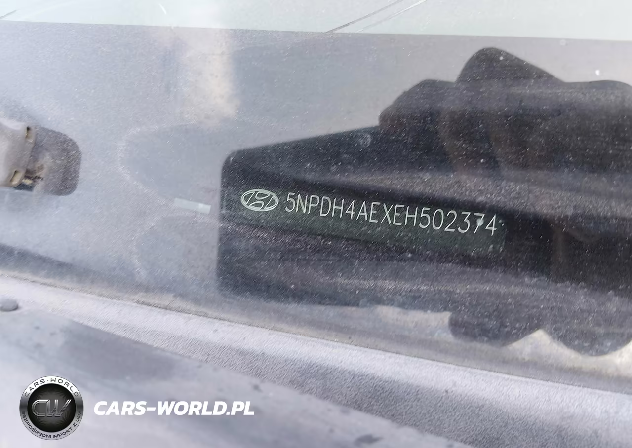 2014 Hyundai Elantra Se VIN:5NPDH4AEXEH502374 - 9