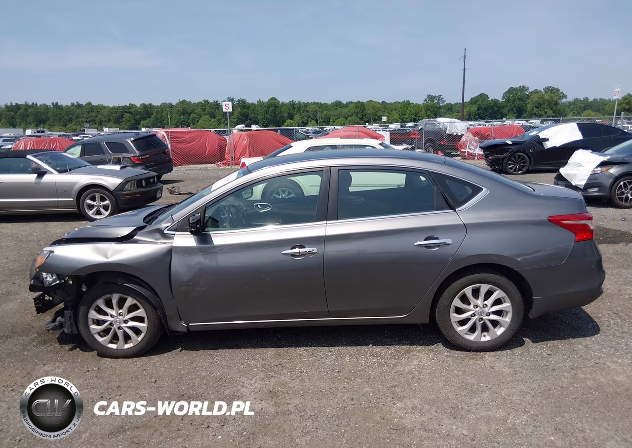 2019 Nissan Sentra Sv VIN:3N1AB7AP6KY259834 - 14
