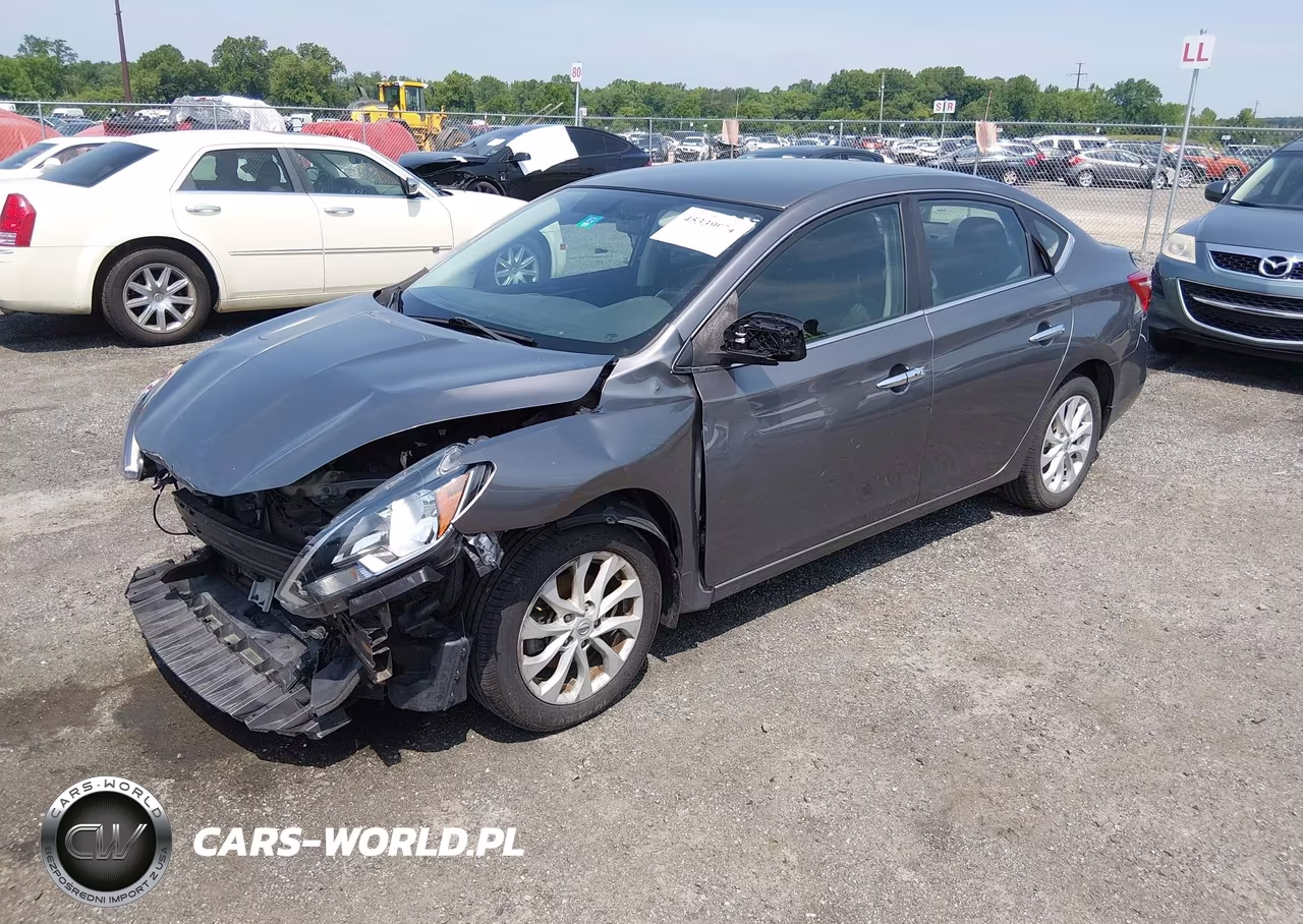 2019 Nissan Sentra Sv VIN:3N1AB7AP6KY259834 - 2