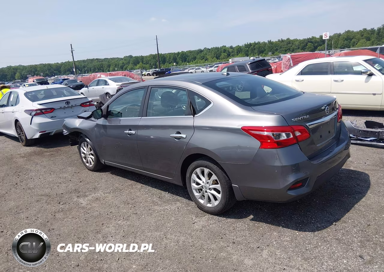 2019 Nissan Sentra Sv VIN:3N1AB7AP6KY259834 - 3