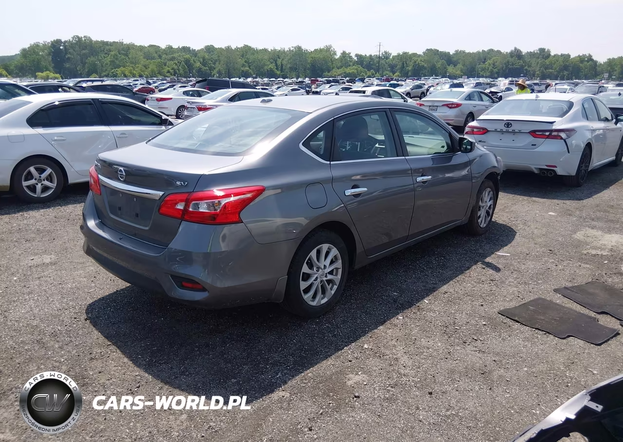 2019 Nissan Sentra Sv VIN:3N1AB7AP6KY259834 - 4