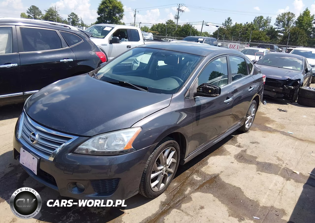 2013 Nissan Sentra Sr VIN:3N1AB7AP0DL704861 - 2