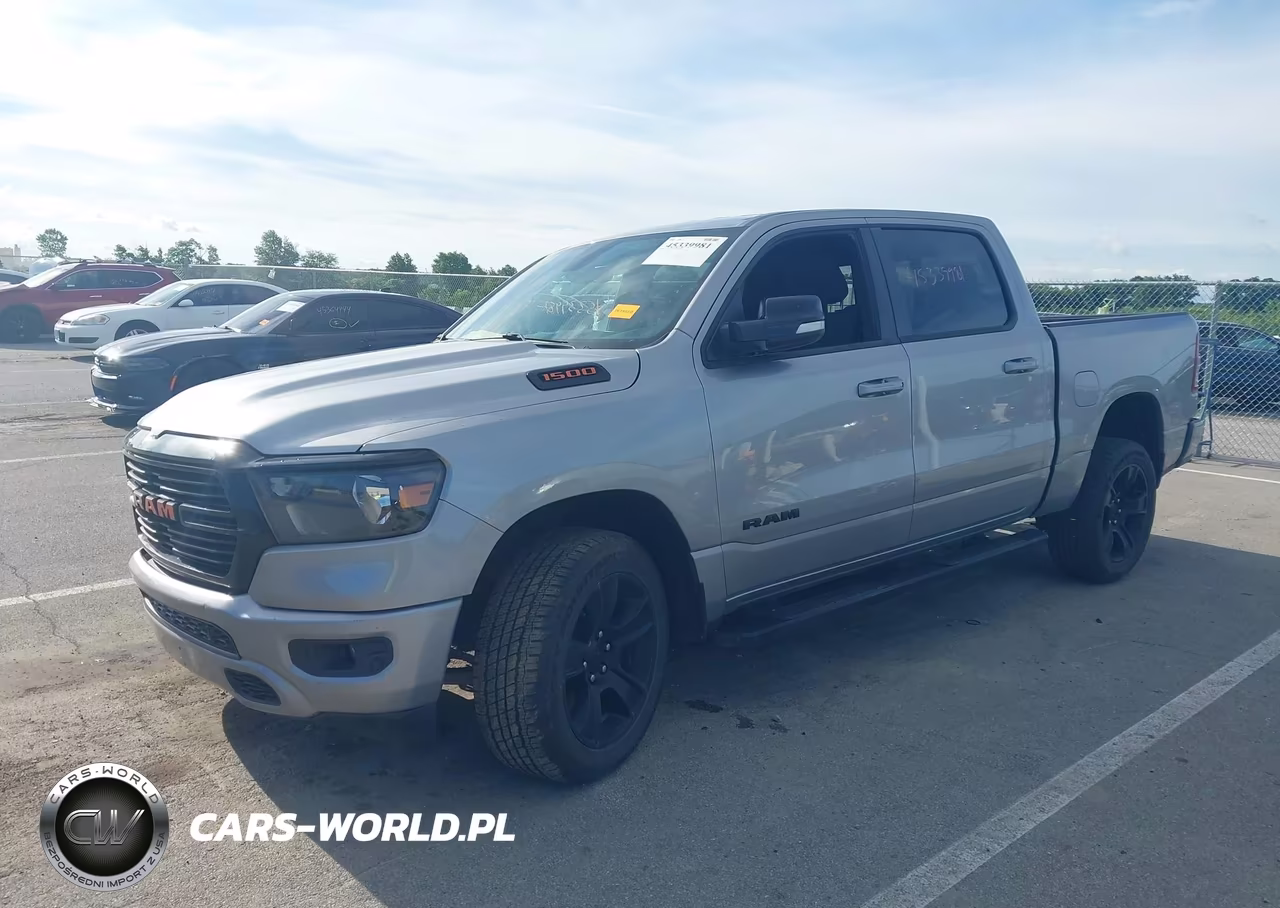 2021 Ram 1500 Big Horn 4X4 5'7 Box VIN:1C6SRFFT5MN701362 - 2
