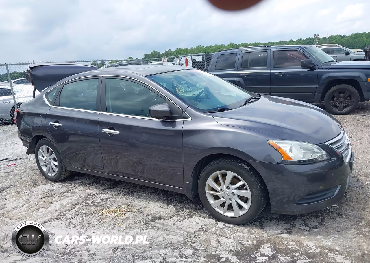 2015 Nissan Sentra Sv VIN:3N1AB7AP5FY376892 - 14