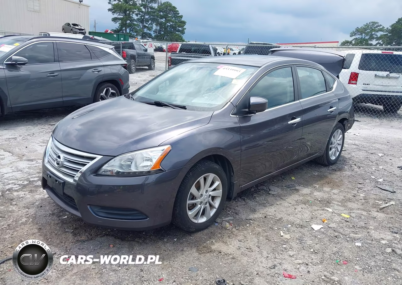 2015 Nissan Sentra Sv VIN:3N1AB7AP5FY376892 - 2