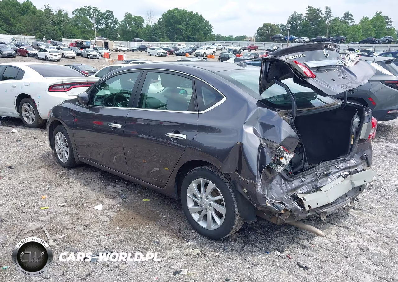 2015 Nissan Sentra Sv VIN:3N1AB7AP5FY376892 - 3