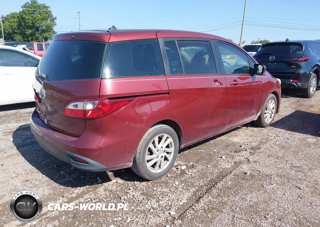 2012 Mazda Mazda5 Sport VIN:JM1CW2BL9C0120494 - 4