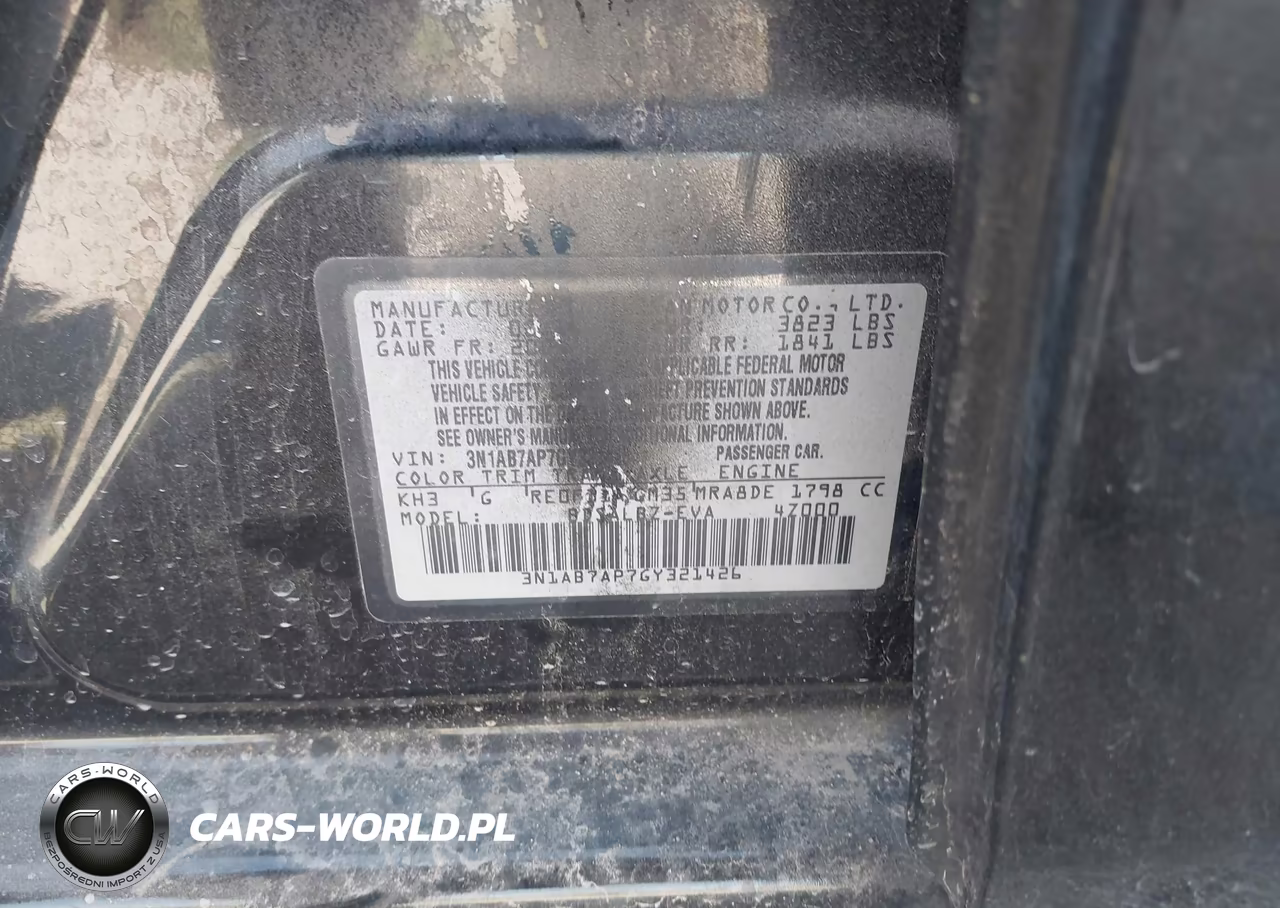 2016 Nissan Sentra S VIN:3N1AB7AP7GY321426 - 9