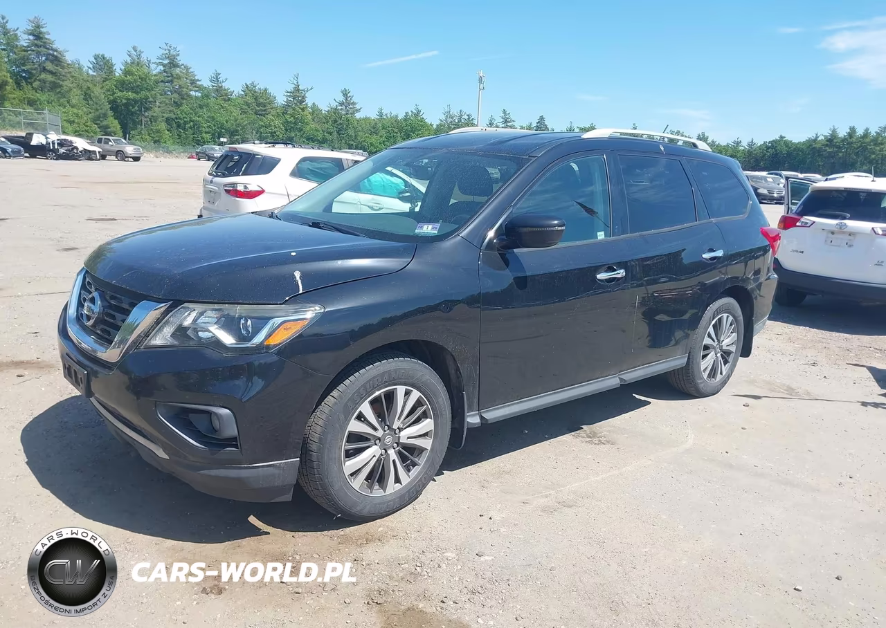 2017 Nissan Pathfinder Sv VIN:5N1DR2MM2HC619835 - 2