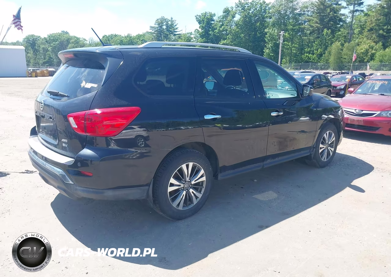 2017 Nissan Pathfinder Sv VIN:5N1DR2MM2HC619835 - 4