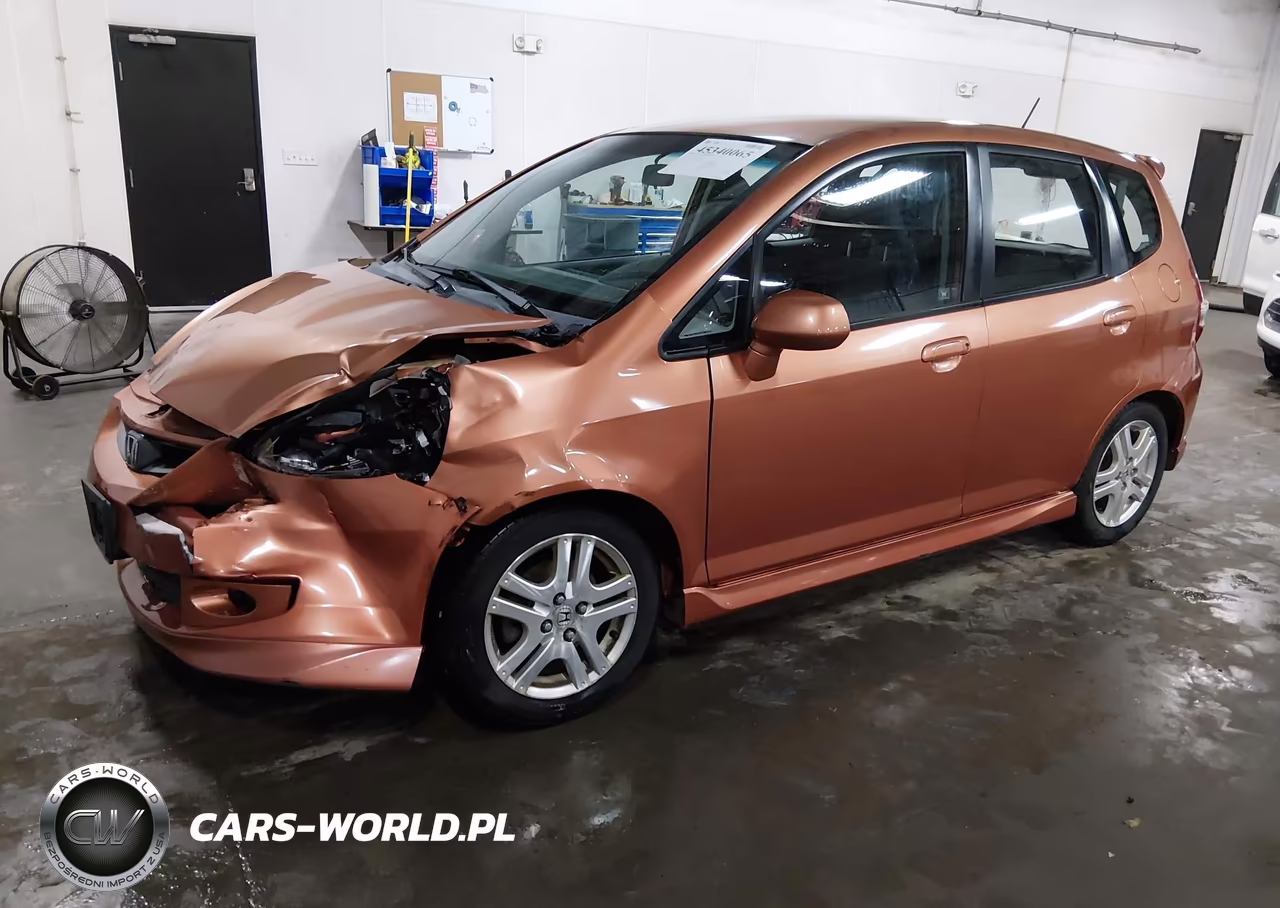 2007 Honda Fit Sport VIN:JHMGD38657S034350 - 2