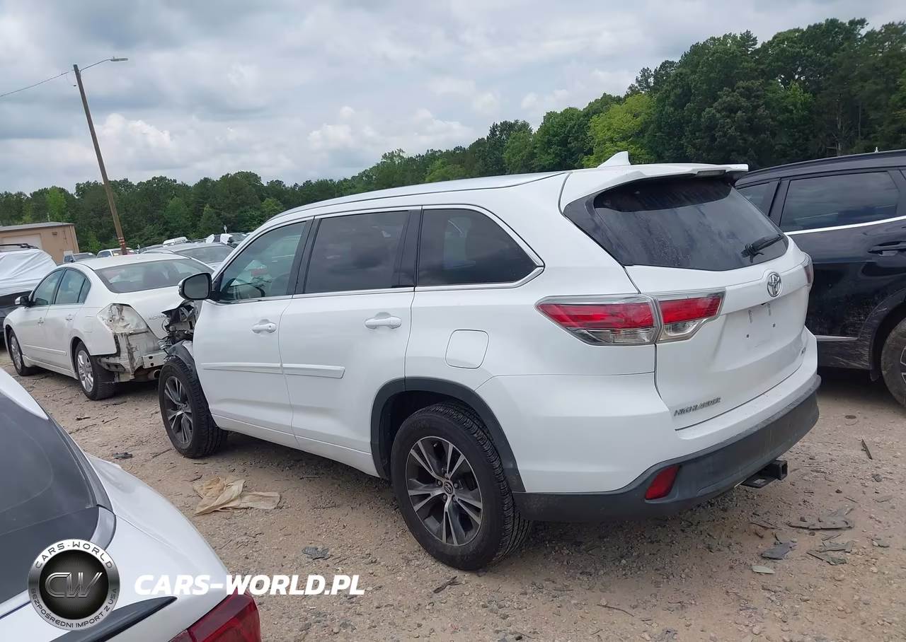 2016 Toyota Highlander Xle V6 VIN:5TDKKRFH3GS138241 - 14