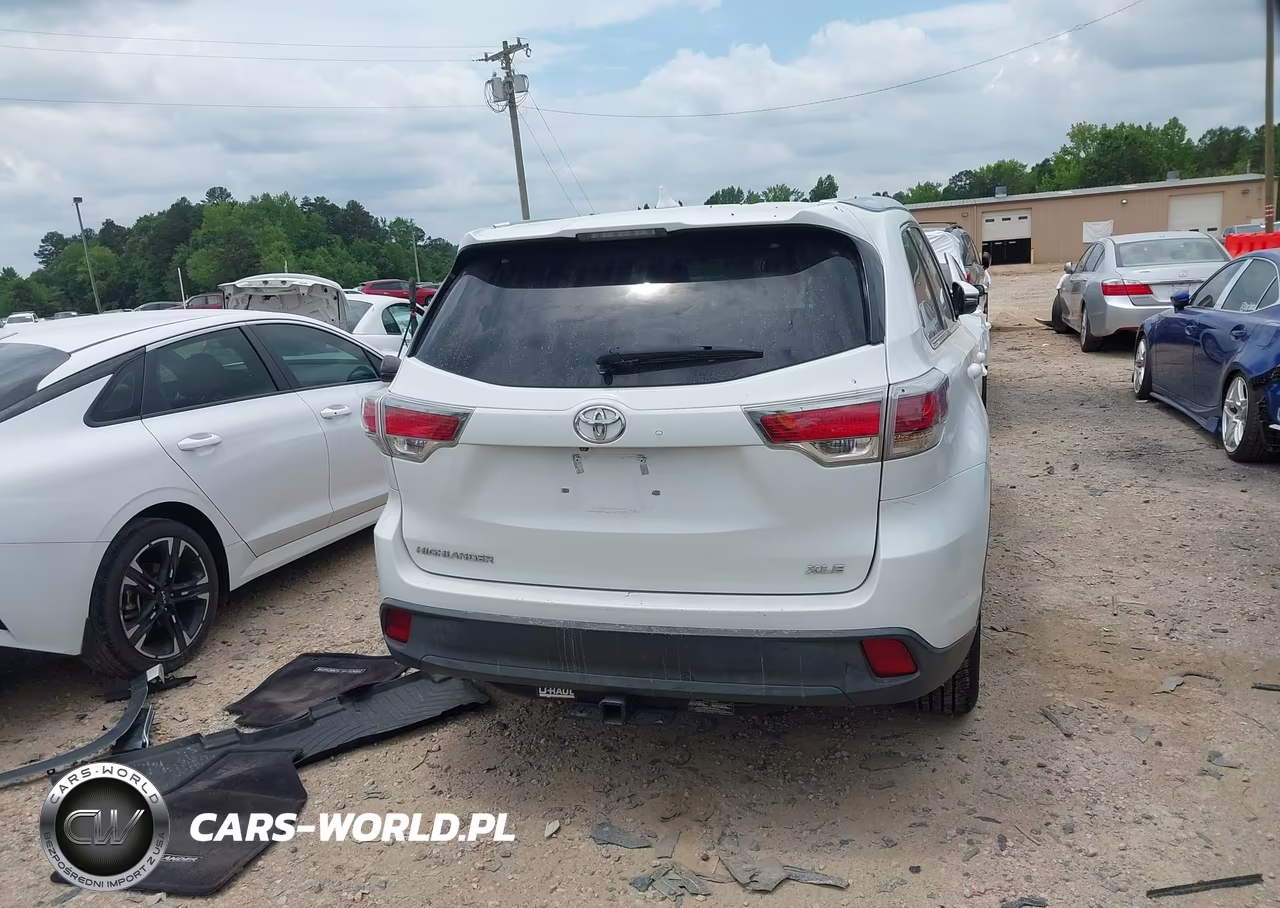 2016 Toyota Highlander Xle V6 VIN:5TDKKRFH3GS138241 - 16