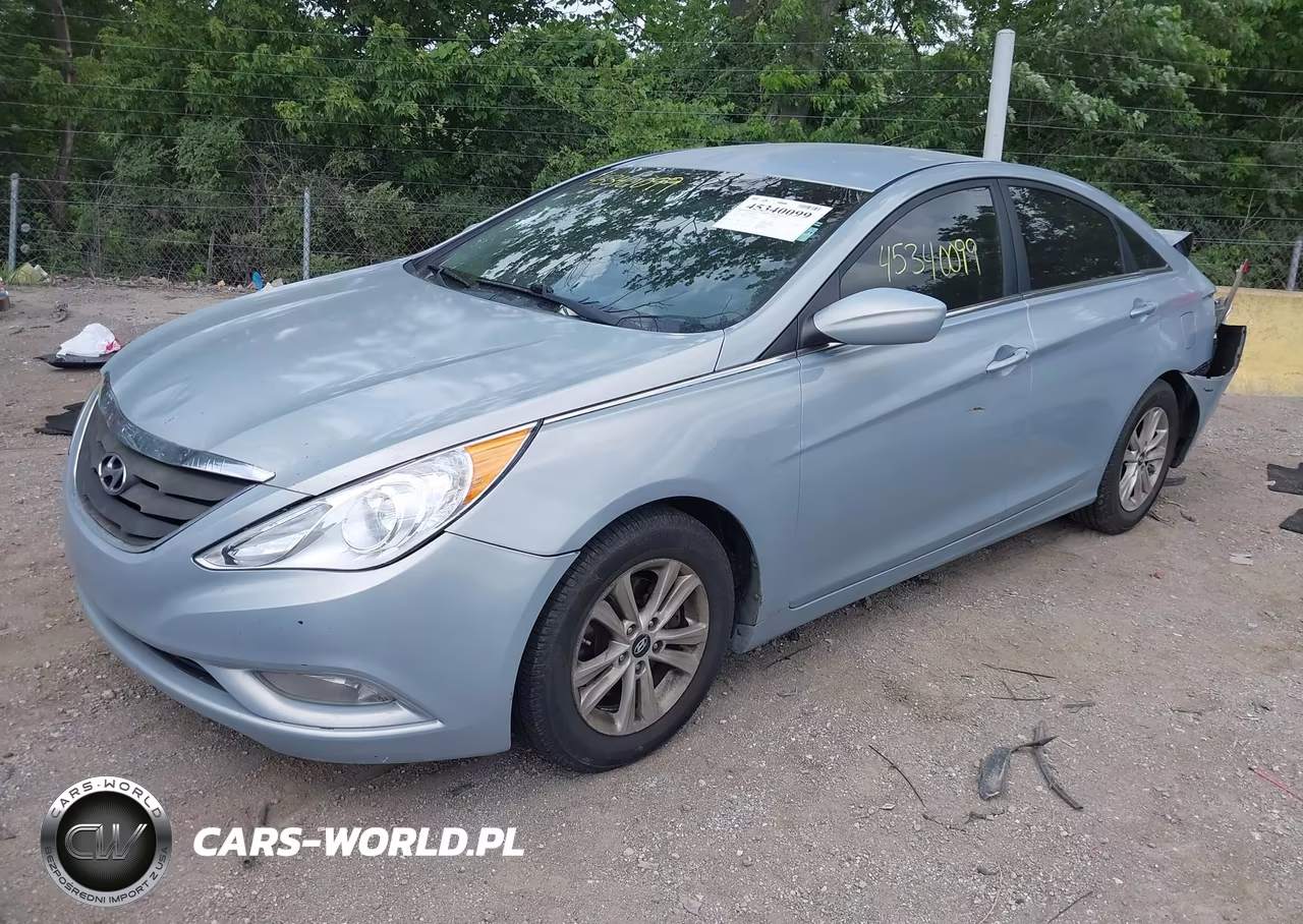 2013 Hyundai Sonata Gls VIN:5NPEB4AC4DH571841 - 2