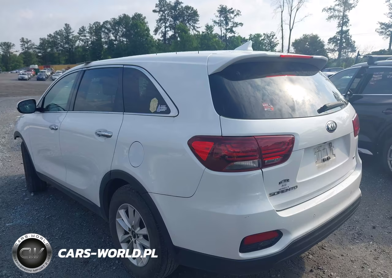 2019 Kia Sorento 2.4L Lx VIN:5XYPG4A3XKG464226 - 3