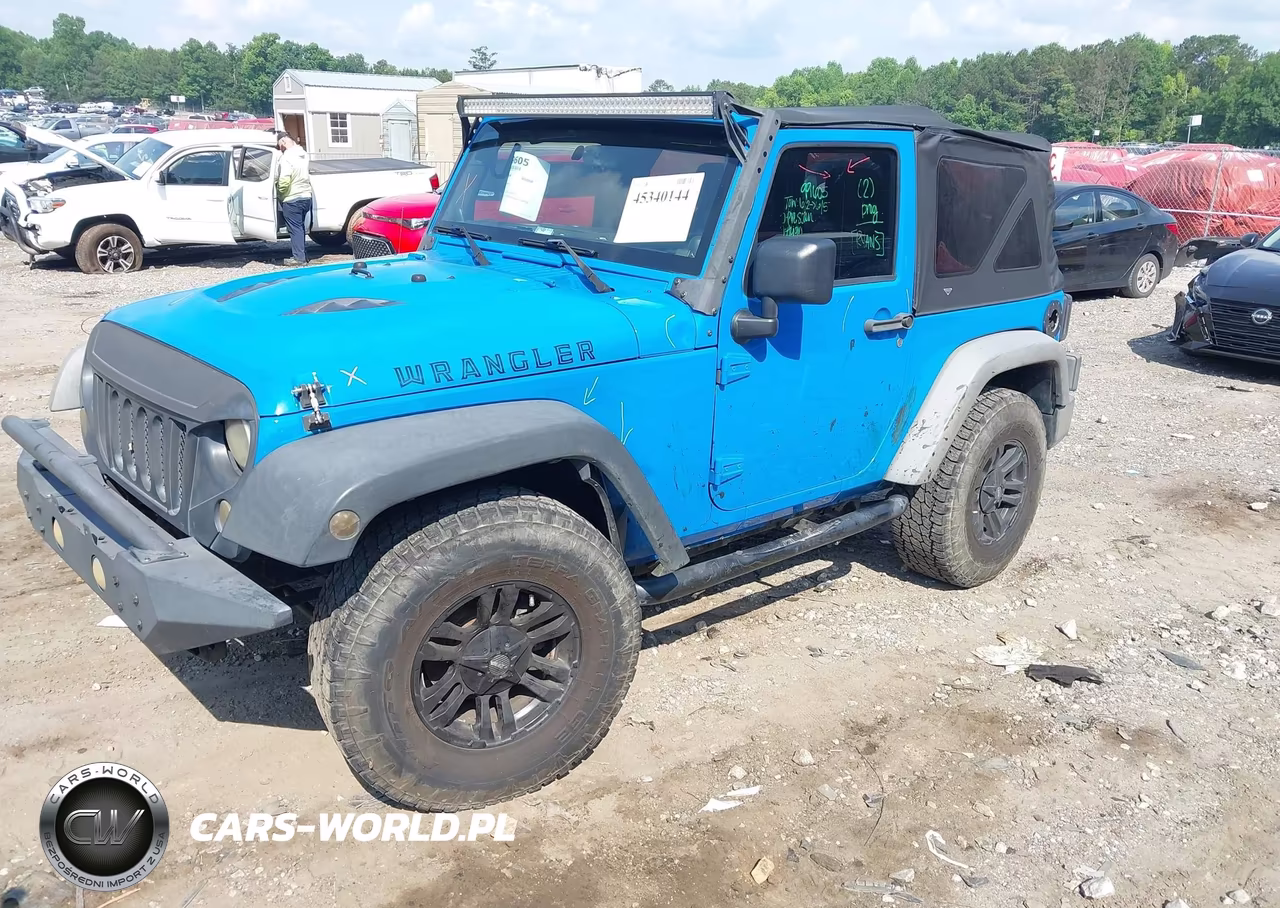 2012 Jeep Wrangler Sport VIN:1C4AJWAG4CL144105 - 2