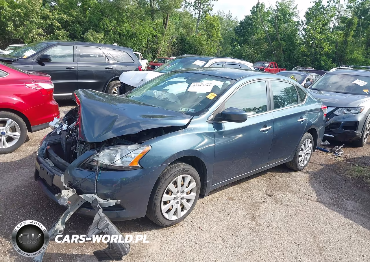 2014 Nissan Sentra S VIN:3N1AB7APXEY265298 - 2
