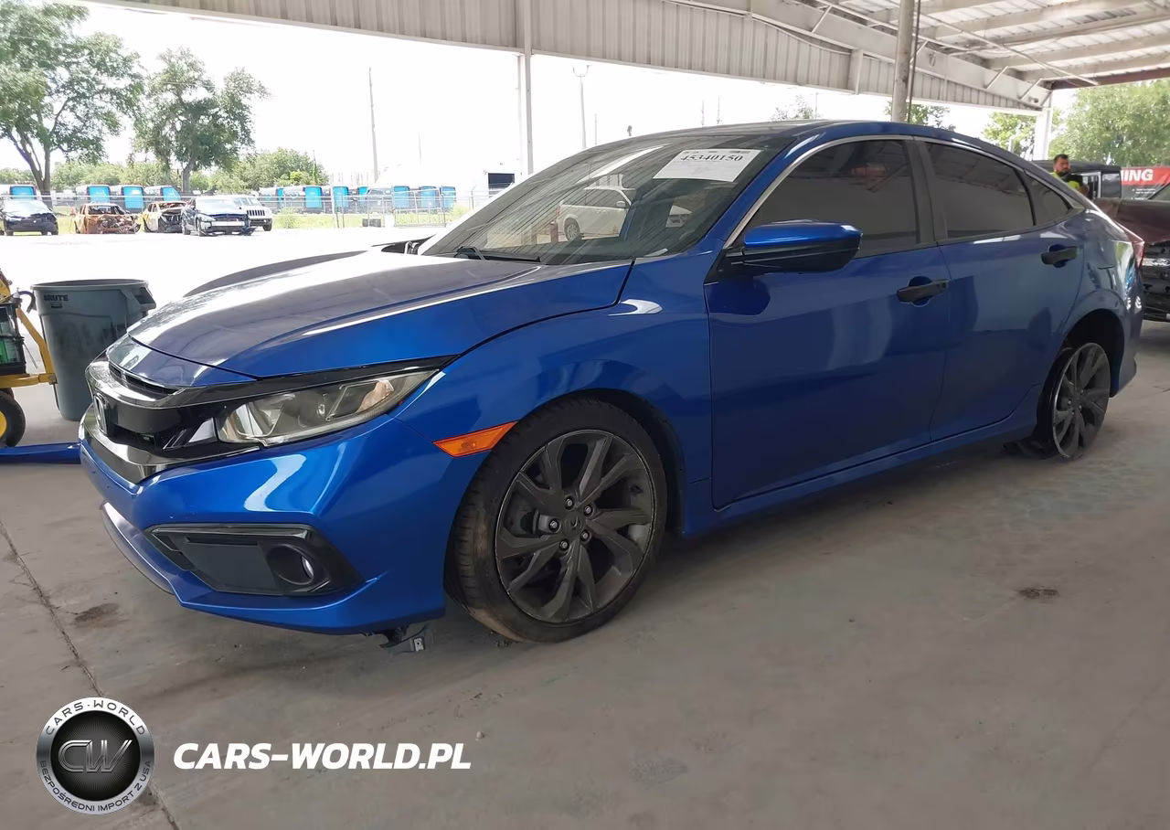 2020 Honda Civic Sport VIN:2HGFC2F89LH505028 - 2