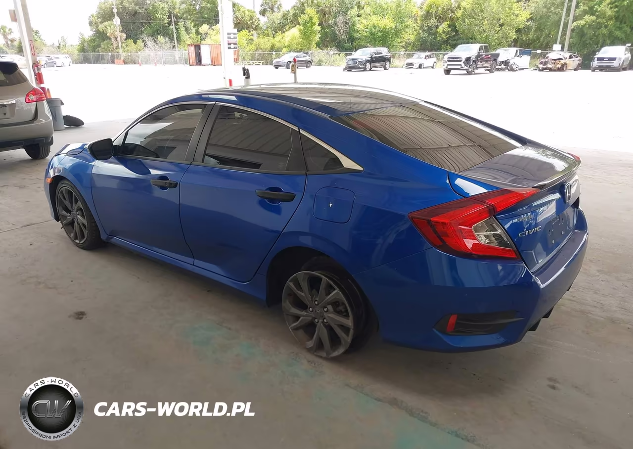 2020 Honda Civic Sport VIN:2HGFC2F89LH505028 - 3