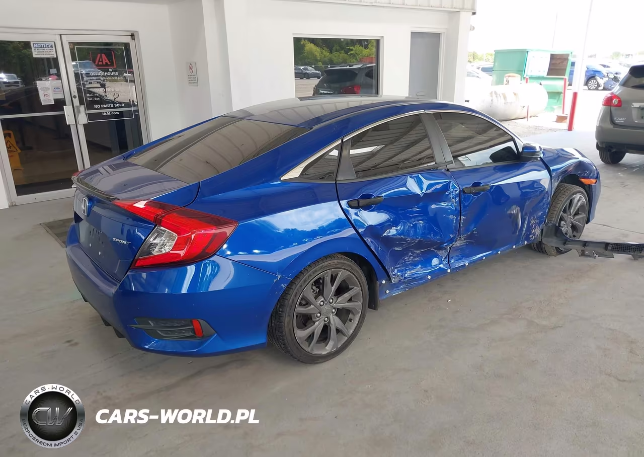 2020 Honda Civic Sport VIN:2HGFC2F89LH505028 - 4