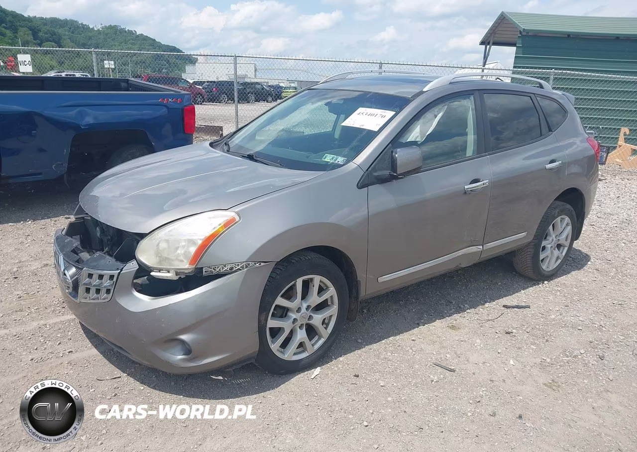2013 Nissan Rogue Sv W-Sl Pkg VIN:JN8AS5MT6DW536765 - 2