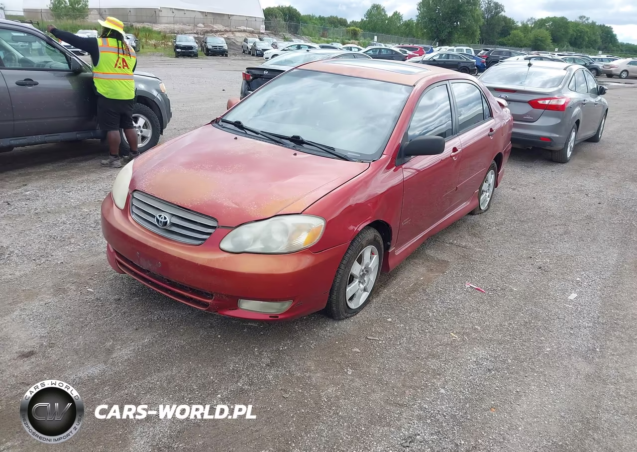 2003 Toyota Corolla S VIN:1NXBR32E83Z184508 - 2
