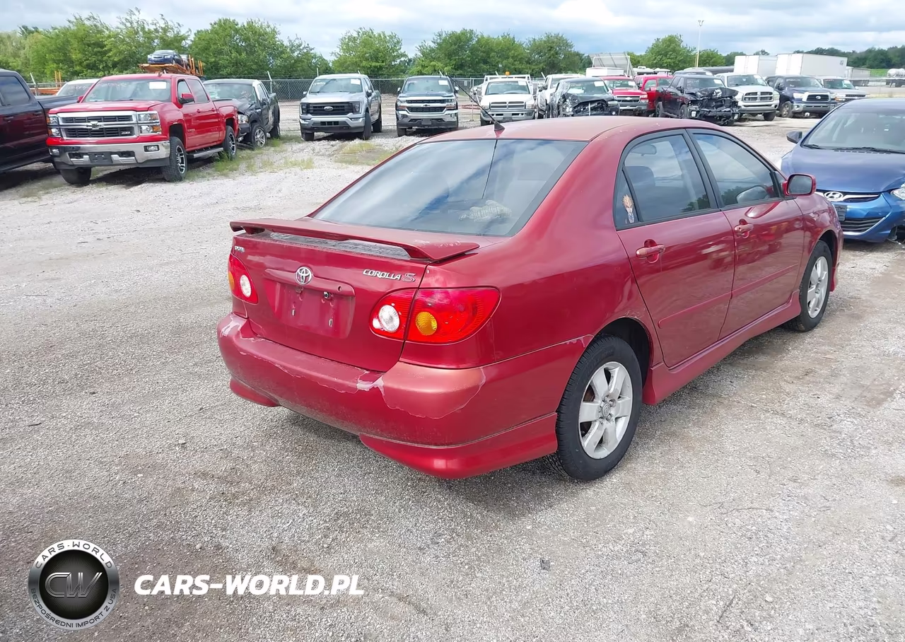2003 Toyota Corolla S VIN:1NXBR32E83Z184508 - 4