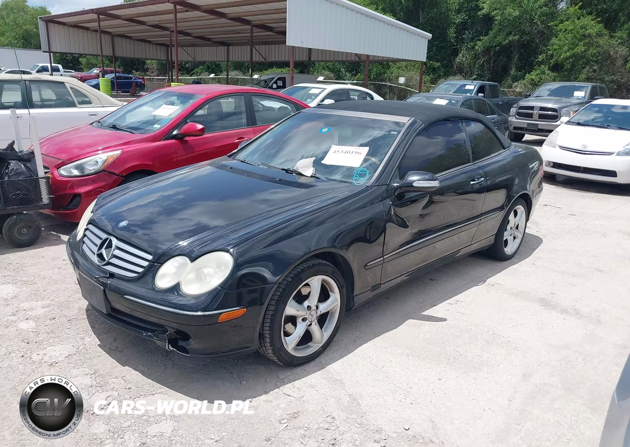 2004 Mercedes-Benz Clk 320 VIN:WDBTK65G04T030702 - 2