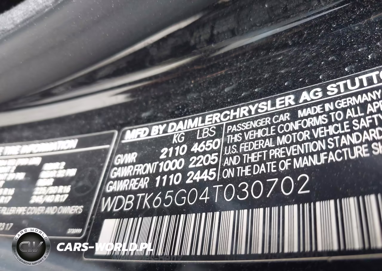 2004 Mercedes-Benz Clk 320 VIN:WDBTK65G04T030702 - 9