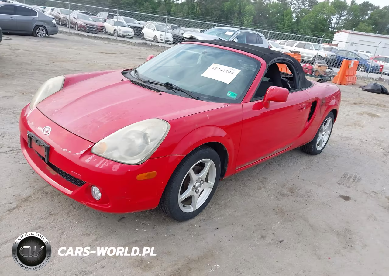 2003 Toyota Mr2 Spyder VIN:JTDFR320530061184 - 2