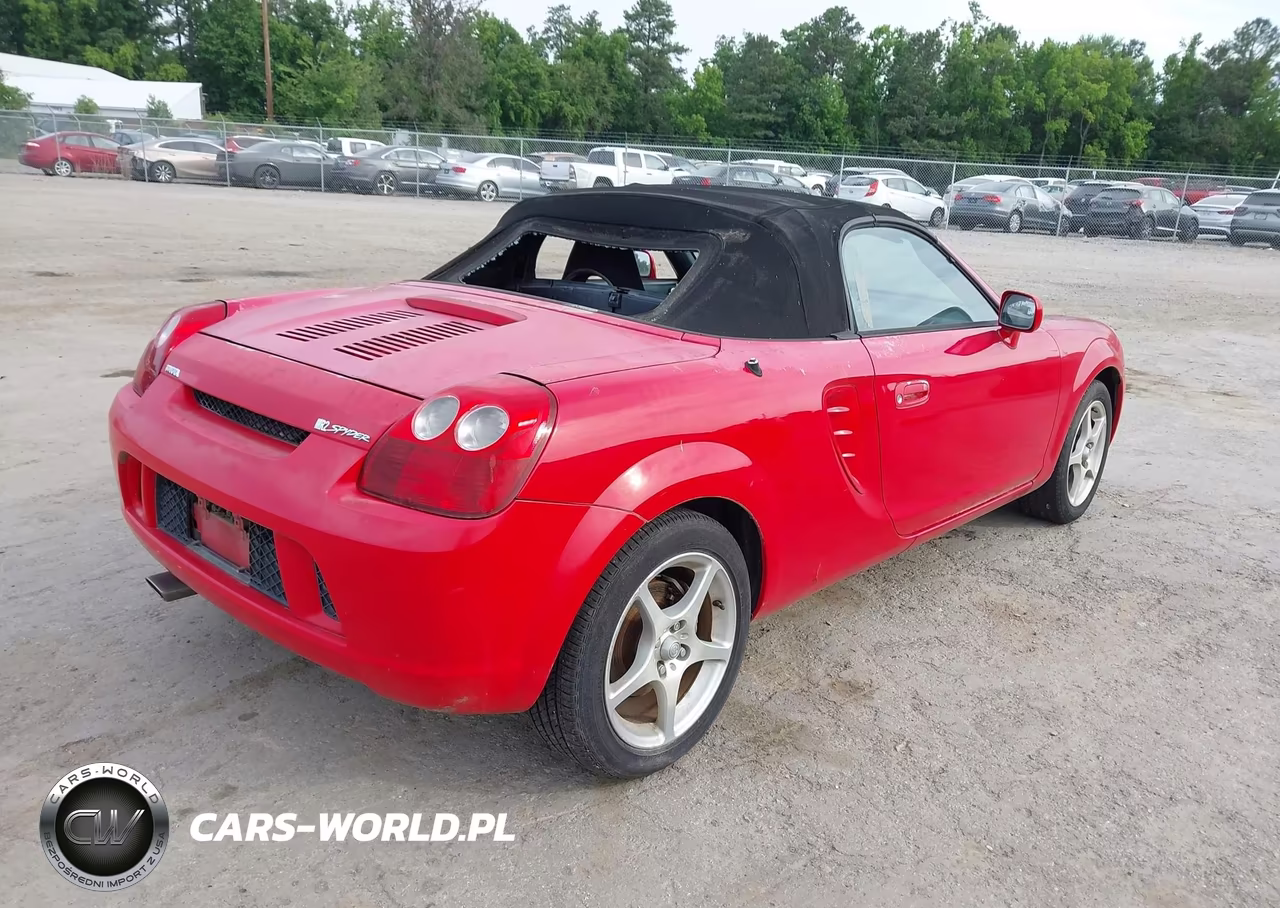 2003 Toyota Mr2 Spyder VIN:JTDFR320530061184 - 4