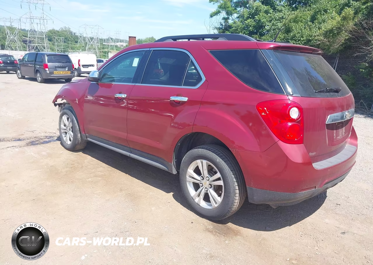 2012 Chevrolet Equinox 1Lt VIN:2GNALDEK2C6279998 - 3