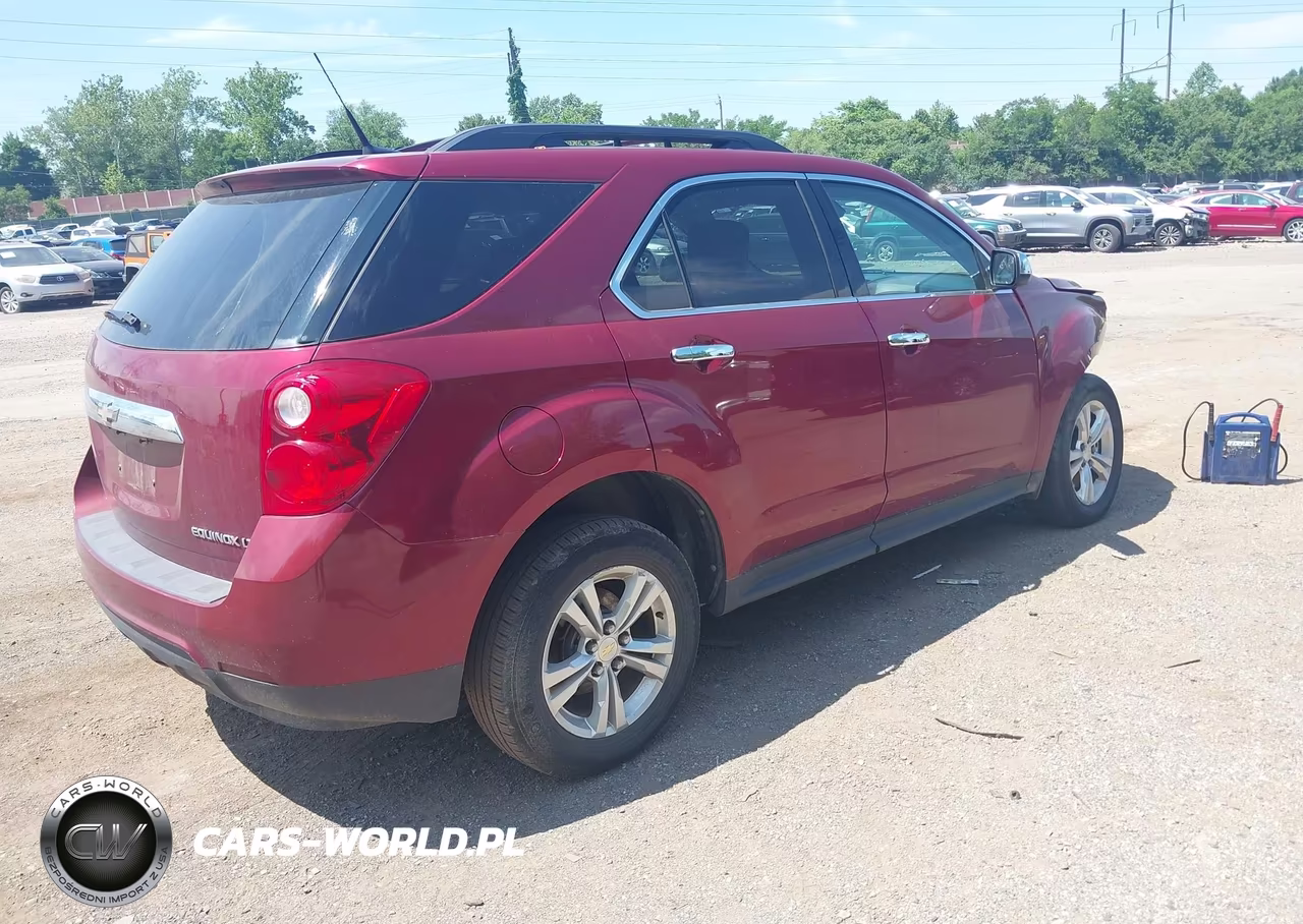 2012 Chevrolet Equinox 1Lt VIN:2GNALDEK2C6279998 - 4