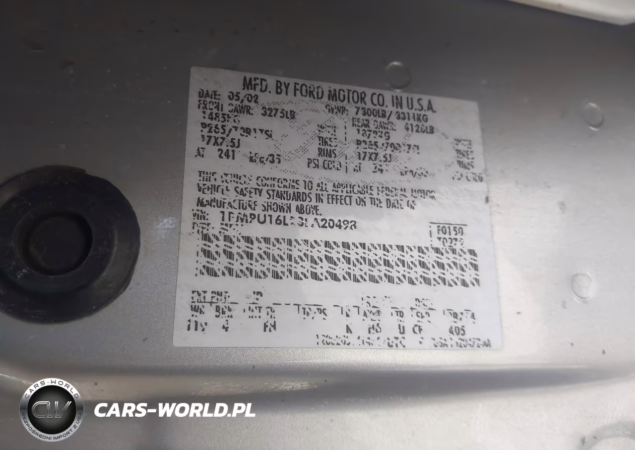 2003 Ford Expedition Xlt VIN:1FMPU16L23LA20498 - 9